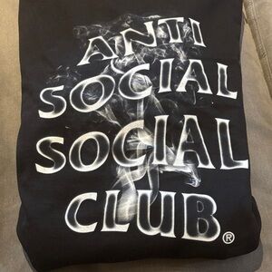 Anti Social Social Club Black Hoodie